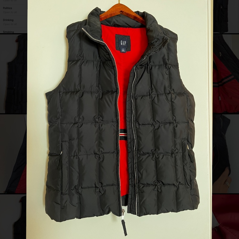 Vintage Goose-down Gap Puffer Jacket - Size M